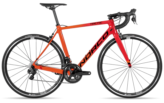 norco tactic red road bike